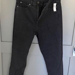 GAP Cigarette High Rise Jeans Black